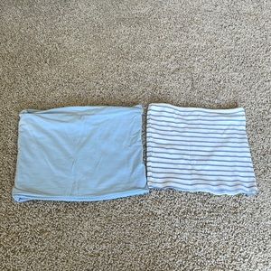 Two Brandy Melville Tube Tops